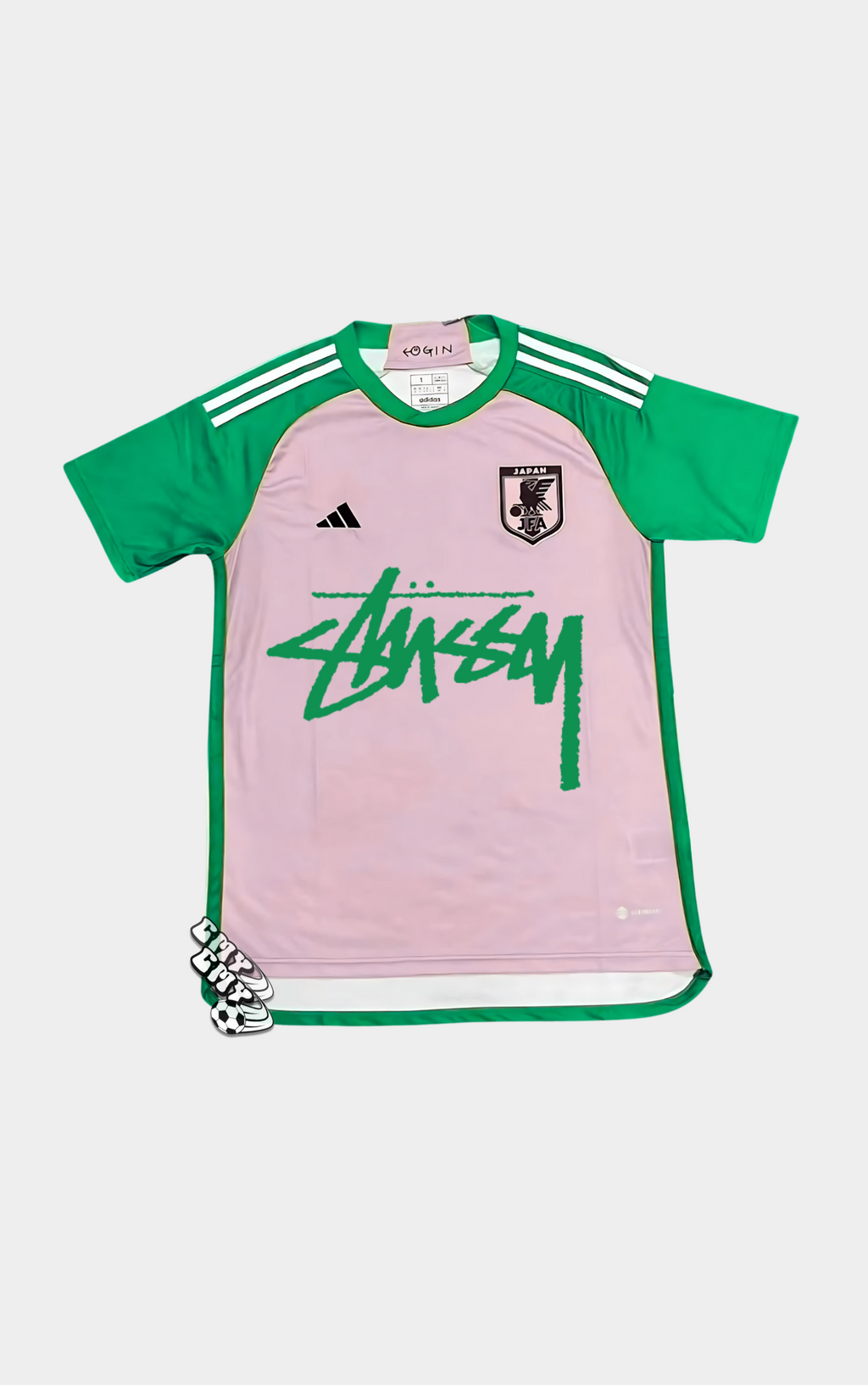STÜSSY x “JAPAN” JERSEY - PINK