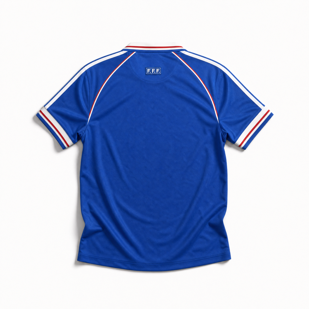 Zidane France Home Jersey 1998 World Cup Winners