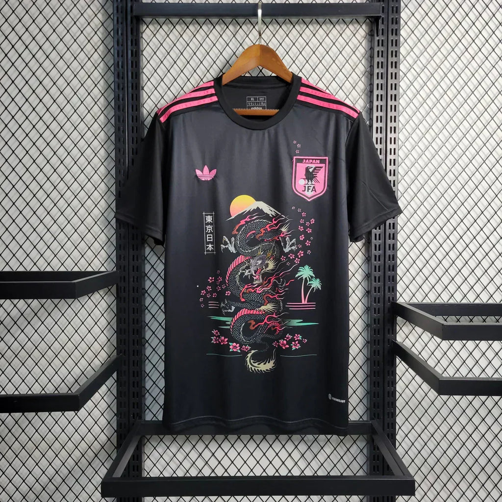 Japan 2023 Special Edition Black Pink Shirt