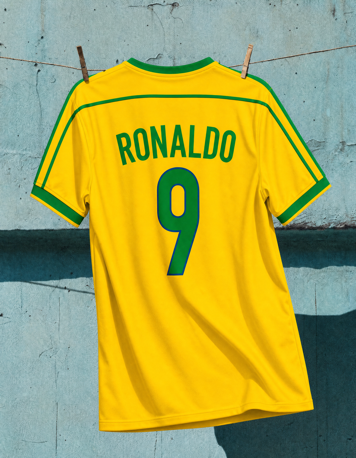 Jersey Ronaldo R9 Brazil Home 1998