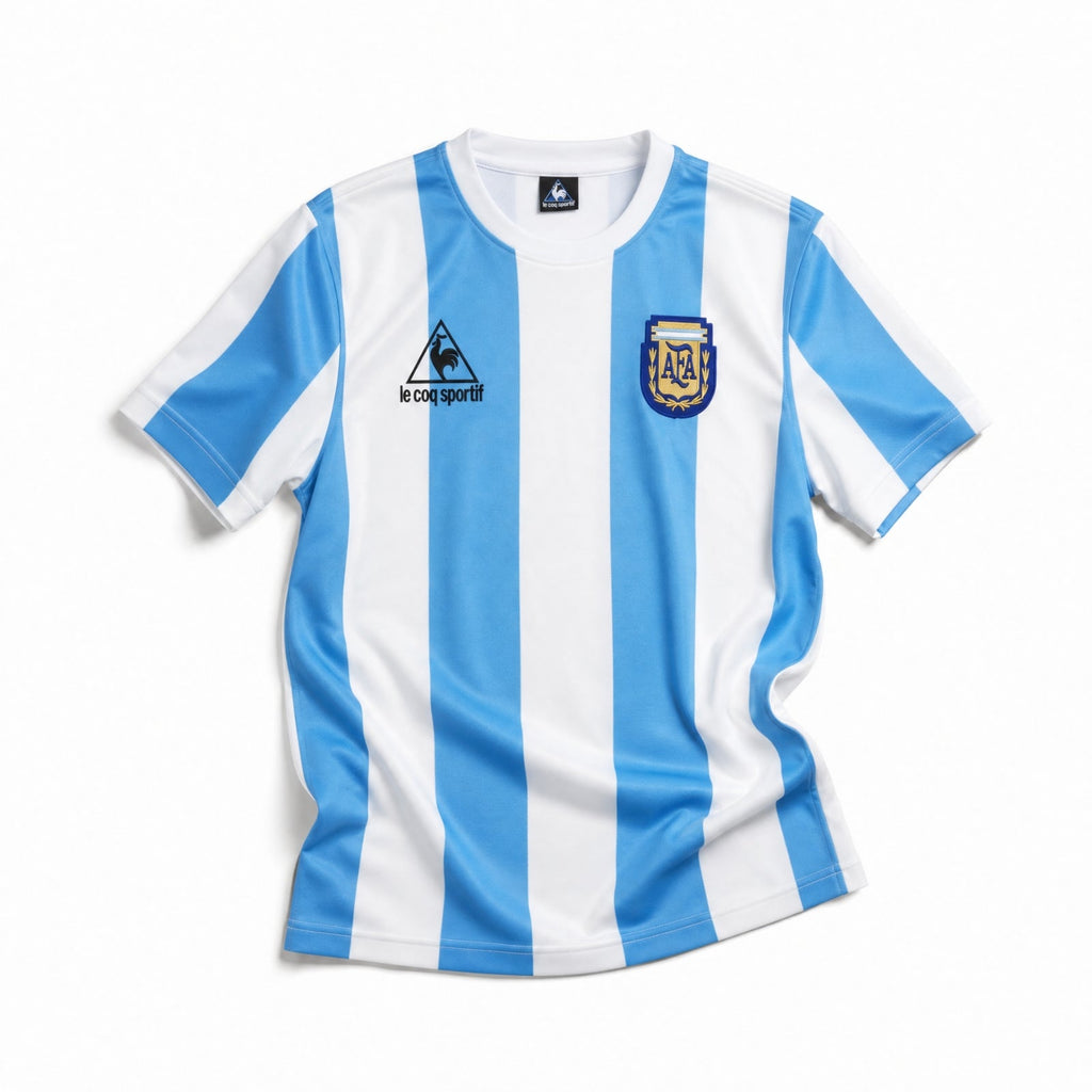 Maradona Argentina Home Jersey 1986 World Cup Victory