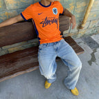 NL X STUSSY - Orange