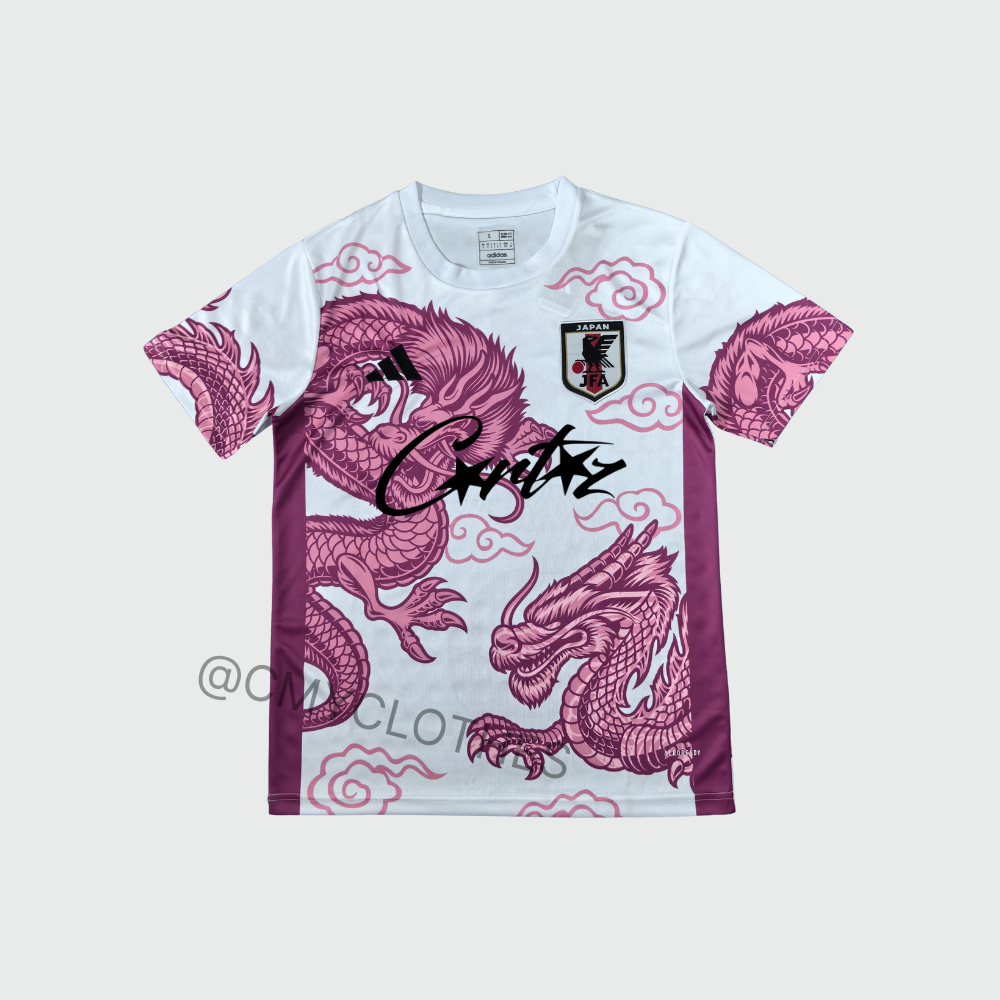 CRTZ x “JAPAN” JERSEY - PINK DRAGON